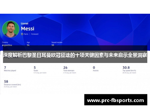 深度解析巴黎圣日耳曼欧冠征途的十项关键因素与未来启示全景洞察